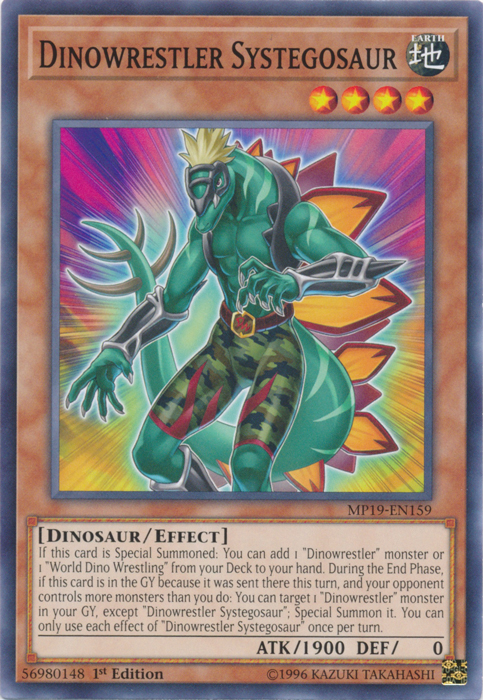 Dino Luchador Sistegosaurio [MP19-EN159] Común