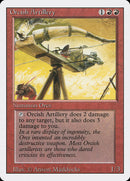 Artillerie orque [Édition révisée]