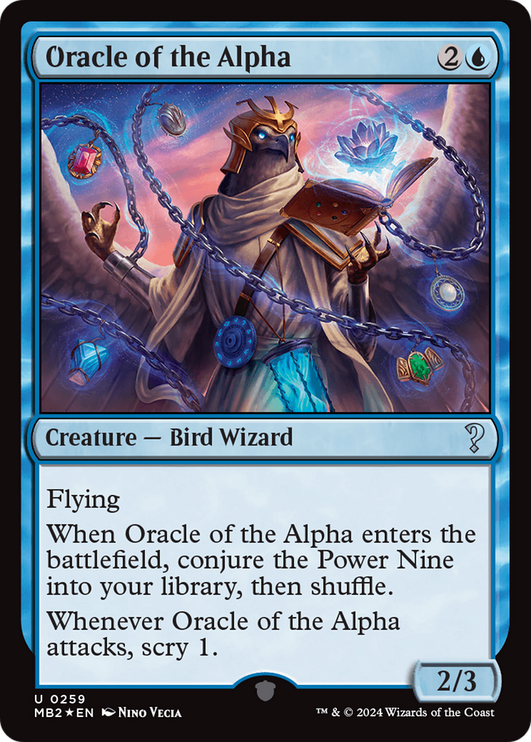Oracle de l'alpha [Mystery Booster 2]