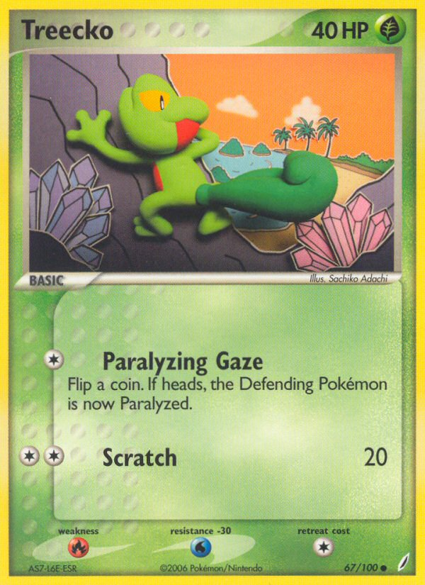 Arcko (67/100) [EX: Gardiens de Cristal]