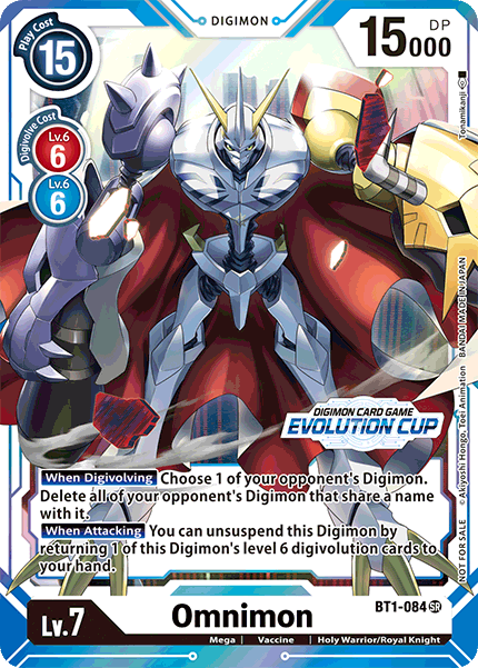 Omnimon [BT1-084] (Evolution Cup) [Promos de la Edición Especial de Lanzamiento Ver.1.0]