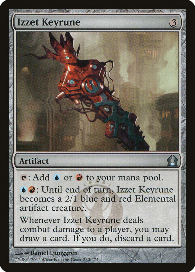 Clé runique d'Izzet [Retour à Ravnica]