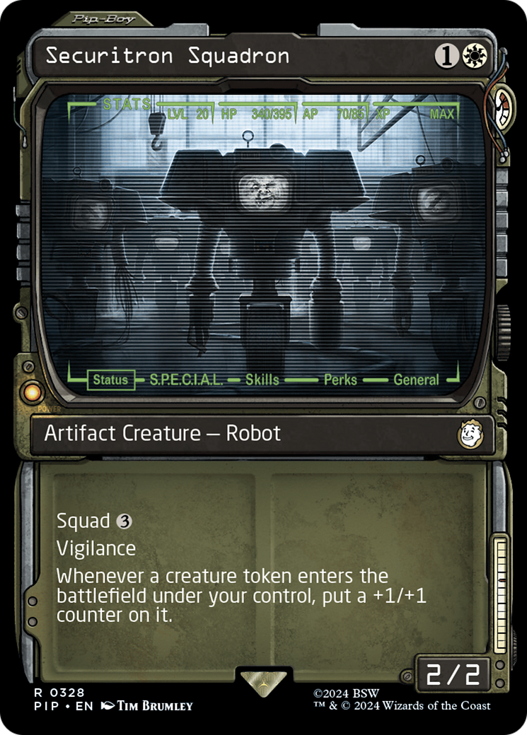 Escadron Securitron (Présentation) [Fallout]