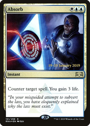 Absorber [Cartes promos d'avant-première de l'Allégeance de Ravnica]
