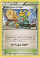 Festival des Champions (XY176) (Finaliste 2016) [XY: Promo Étoile Noire]