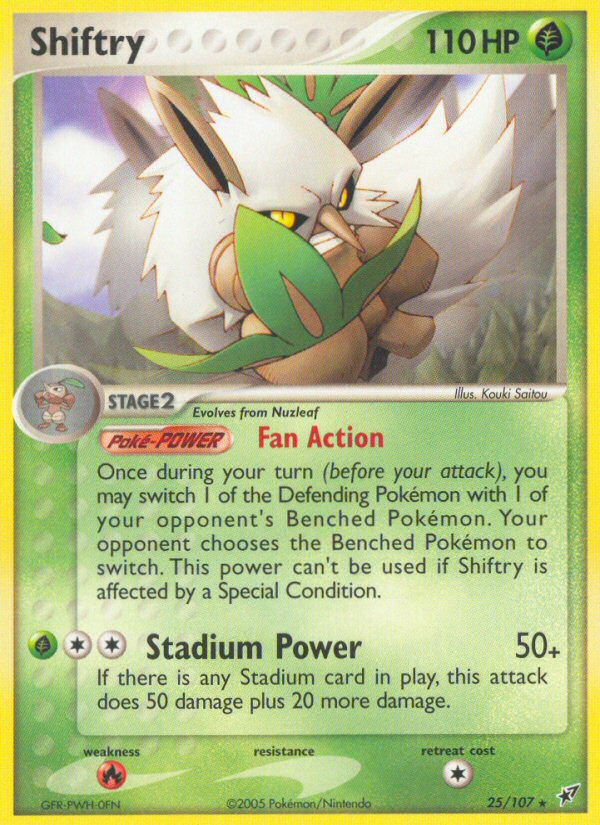 Shiftry (25/107) [EX : Deoxys]