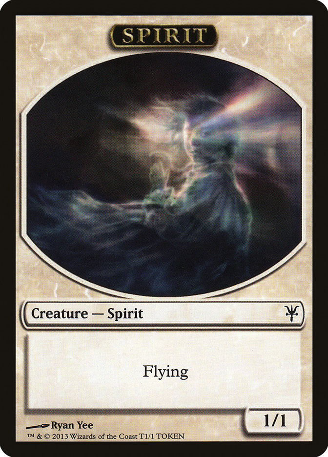 Jeton Esprit [Duel Decks: Sorin vs. Tibalt Tokens]