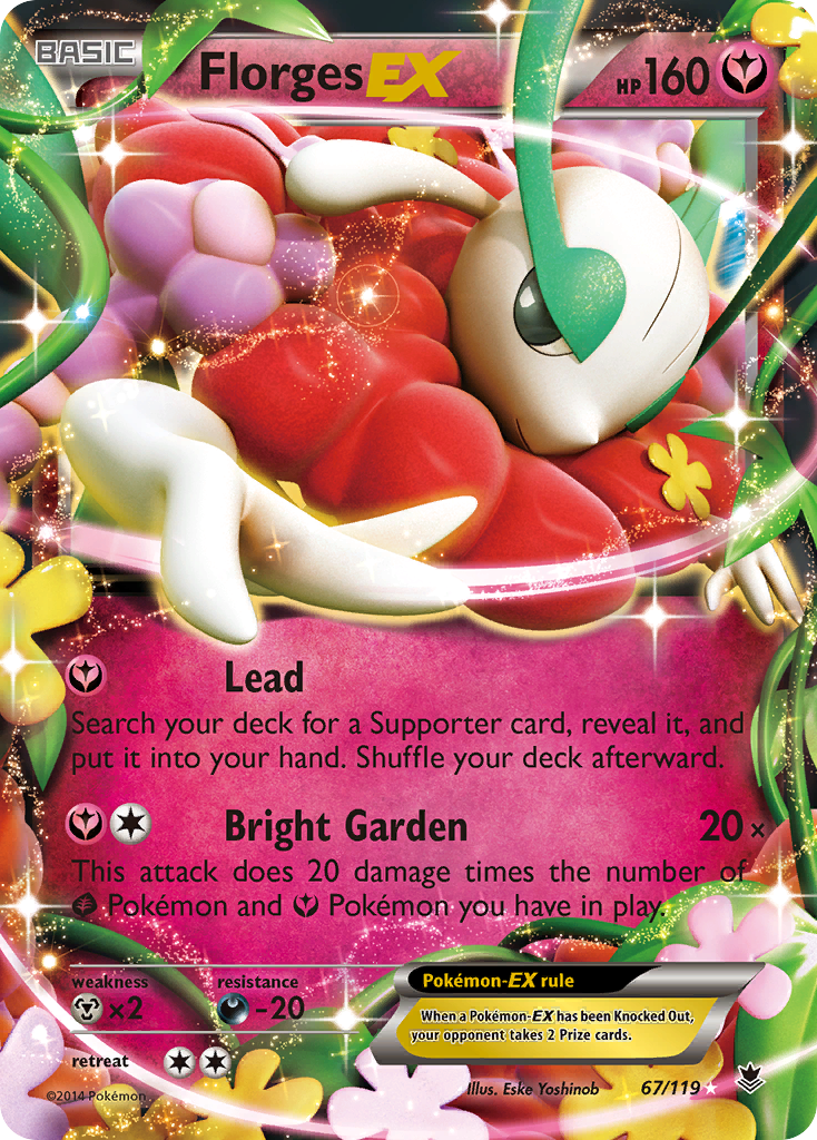 Florges EX (67/119) [XY: Forces Cachées]