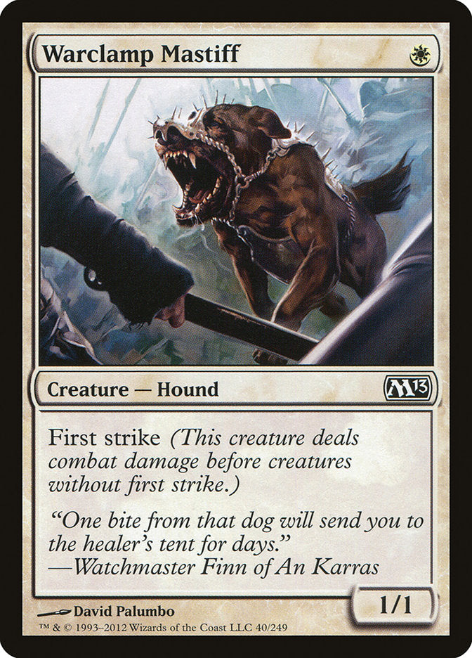 Mastiff de Guetteguerre [Magic 2013]