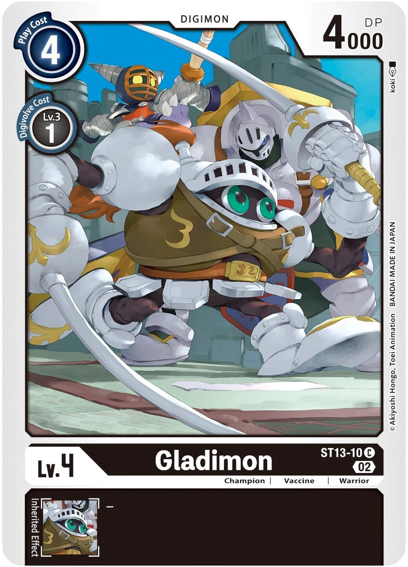 Gladimon [ST13-10] [Mazo de Inicio: Ragnaloardmon]