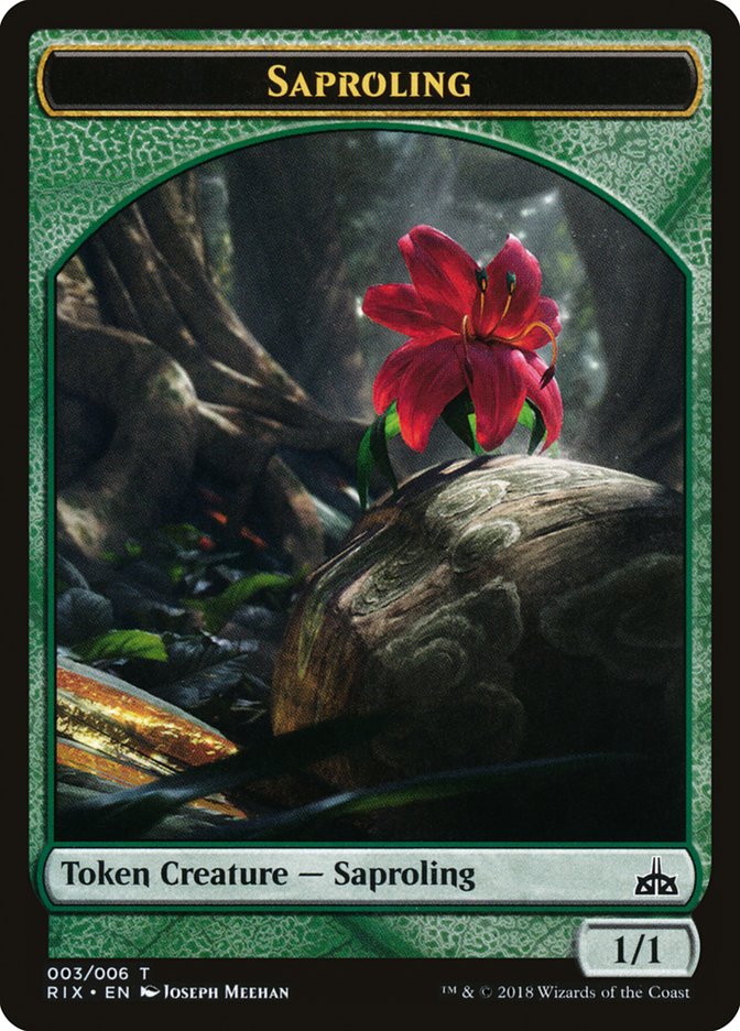 Jeton de Saprobionte [Jetons de Rivaux d'Ixalan]