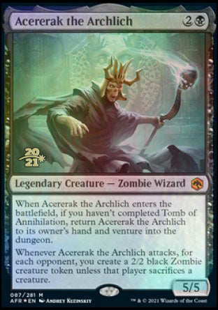 Acererak l'Archiliche [Dungeons & Dragons : Prerelease Promos Aventures dans les Royaumes Oubliés]