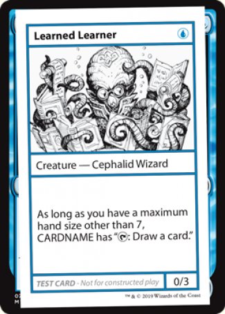 Apprenti érudit (édition 2021) [cartes de test Mystery Booster]
