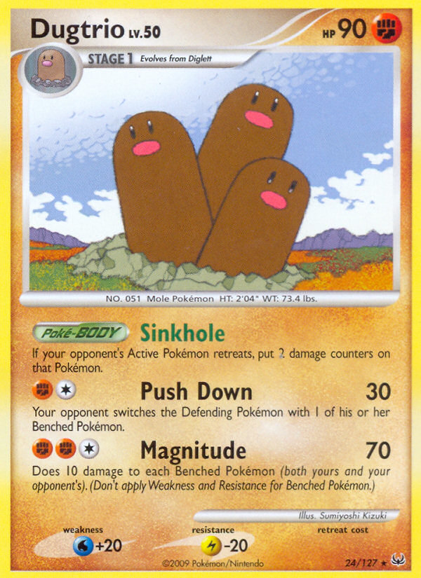 Triopikeur (24/127) [Platine : Set de Base]