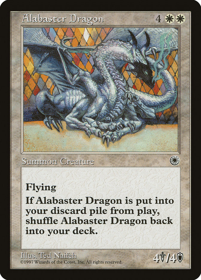 Dragon d'albâtre [Portail]