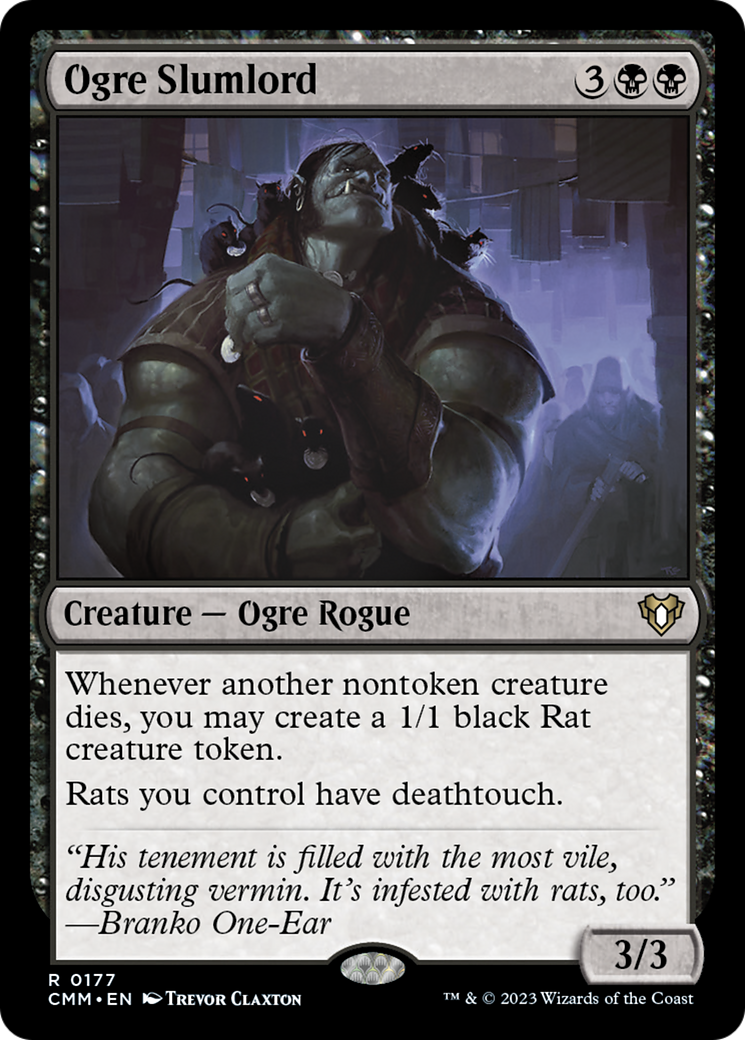 Seigneur des taudis ogre [Commander Masters]