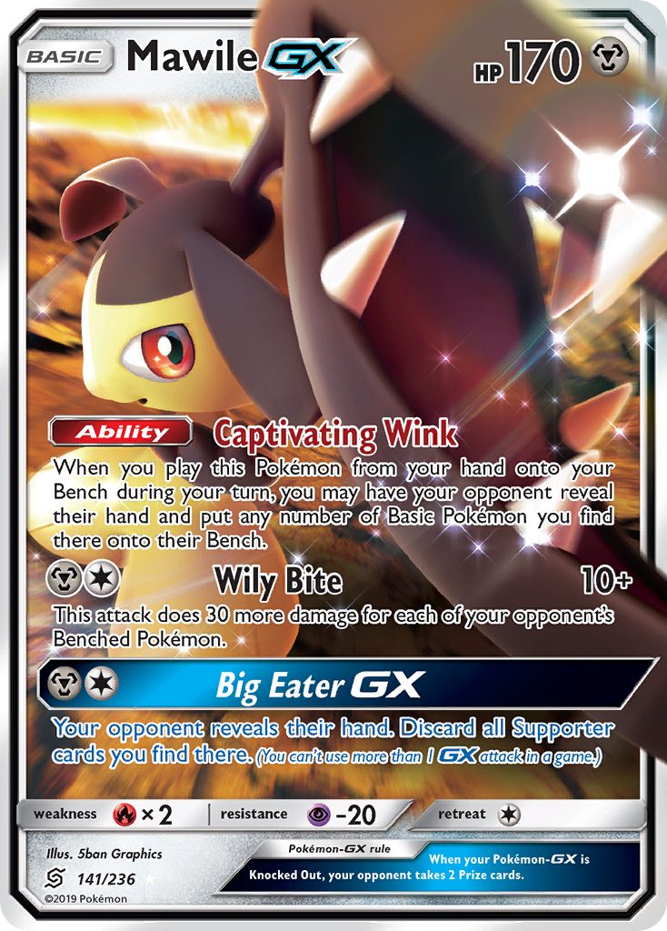 Mawile GX (141/236) [Soleil et Lune : Harmonie des Esprits]