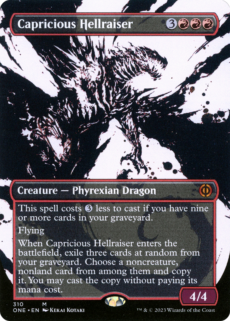 Capricieuse sème-la-panique (Ichor sans bordures) [Phyrexia : Tout sera un]