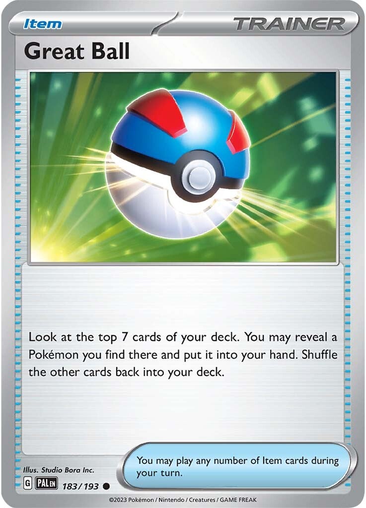 Super Ball (183/193) [Escarlata y Púrpura: Evolución en Paldea]