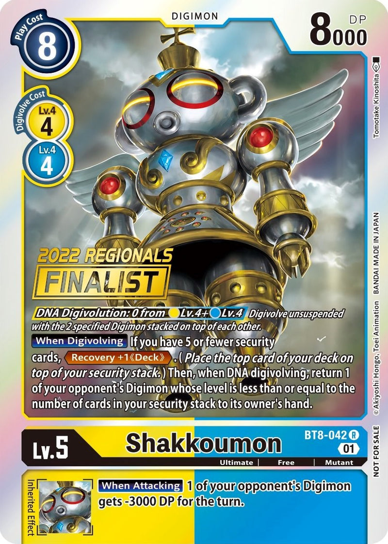 Shakkoumon [BT8-042] (Regional Presencial del Campeonato 2022) (Finalista Online) [Promos de Nuevo Despertar]