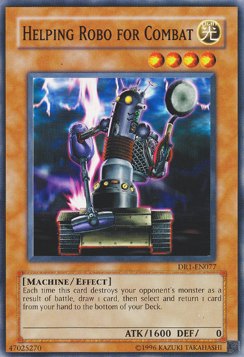 Aide Robot Pour Combat [DR1-EN077] Commune
