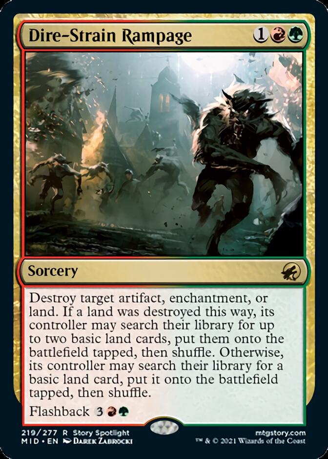 Saccage de la souche-horreur [Innistrad : Chasse de minuit]