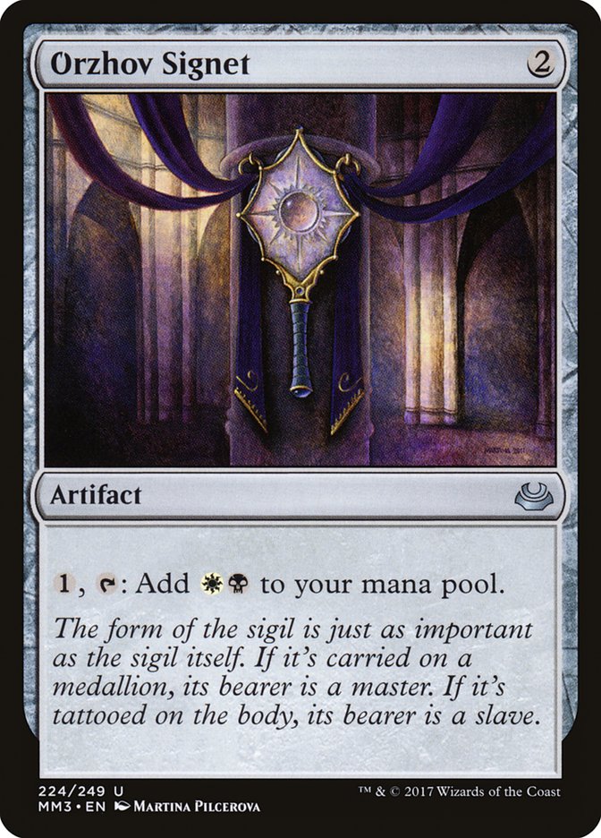 Cachet d'Orzhov [Modern Masters 2017]