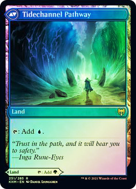 Passerelle du canal d'écorce // Passerelle du canal de marée [Kaldheim Prerelease Promos]