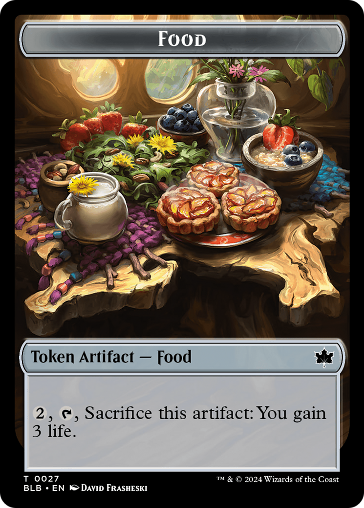 Jeton Nourriture [Bloomburrow Tokens]