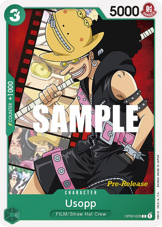 Usopp [Cartas de prelanzamiento de la Guerra Paramount]