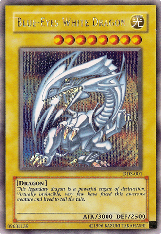Dragon Blanc aux Yeux Bleus (Dark Duel Stories) [DDS-001] Secret Rare