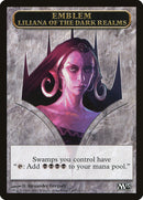Emblème de Liliana des Royaumes obscurs [Jetons Magic 2013]