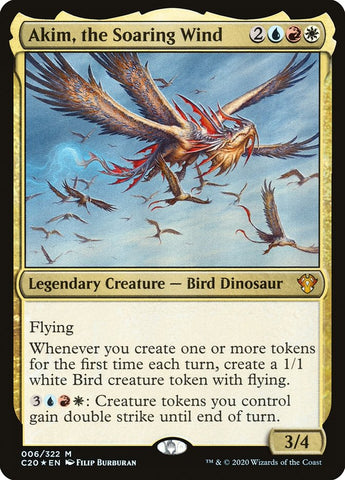 Akim, el Viento Ascendente [Commander 2020]