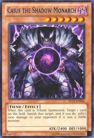 Caius el Monarca Oscuro (Azul) [DL15-EN006] Rara