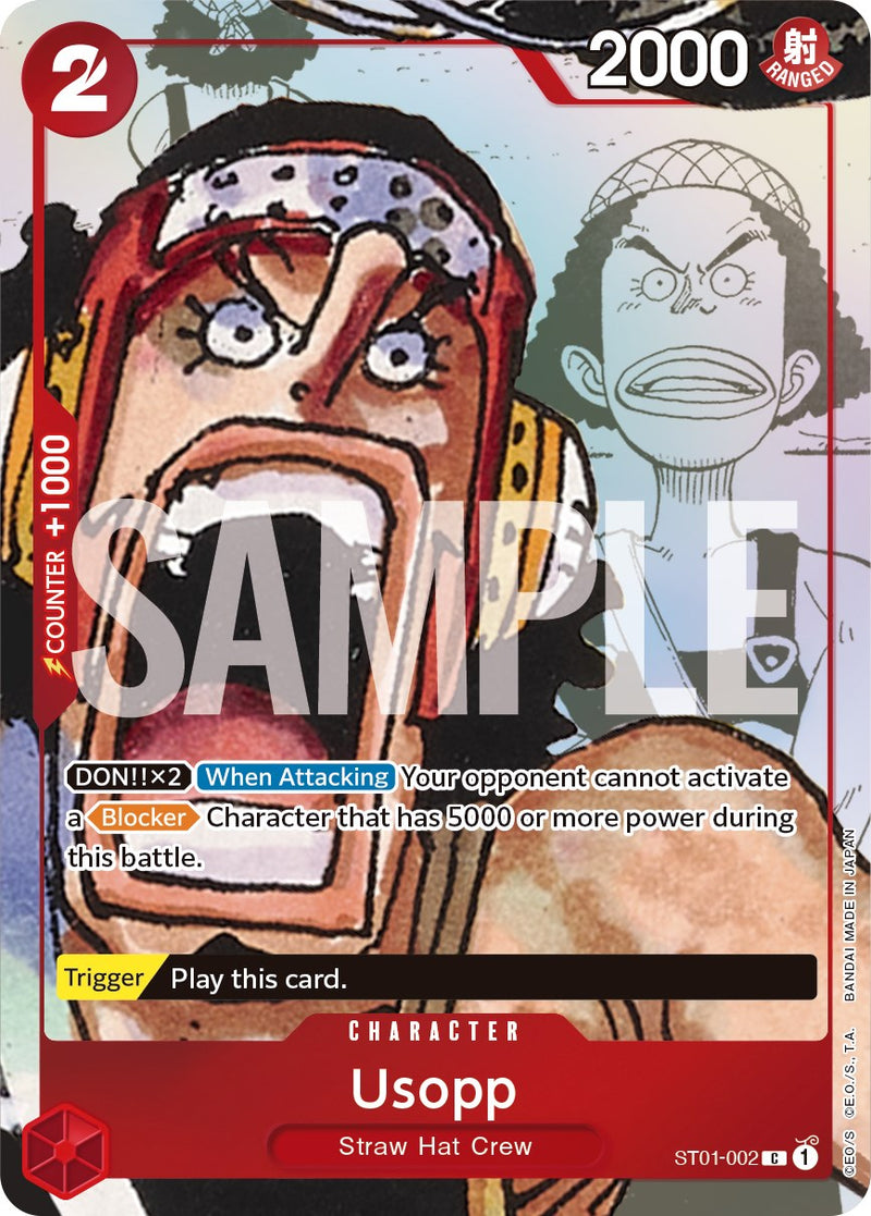 Usopp (Arte Alternativo) [Cartas Promocionales de One Piece]