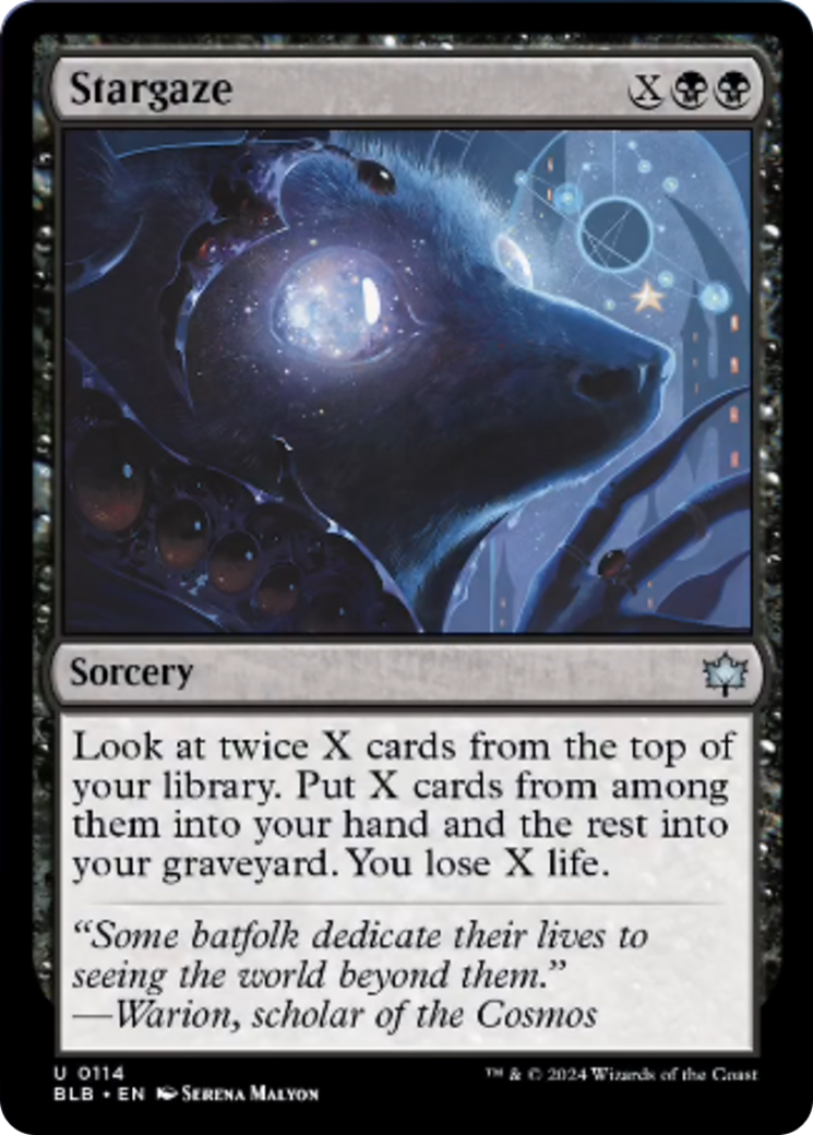 Contempler les étoiles [Bloomburrow]