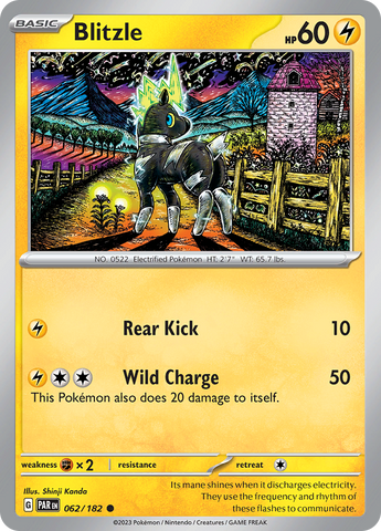 Blitzle (062/182) [Escarlata y Púrpura: Paradoja Futura]