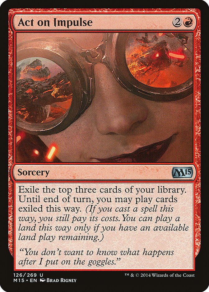 Actuar por Impulso [Magic 2015]