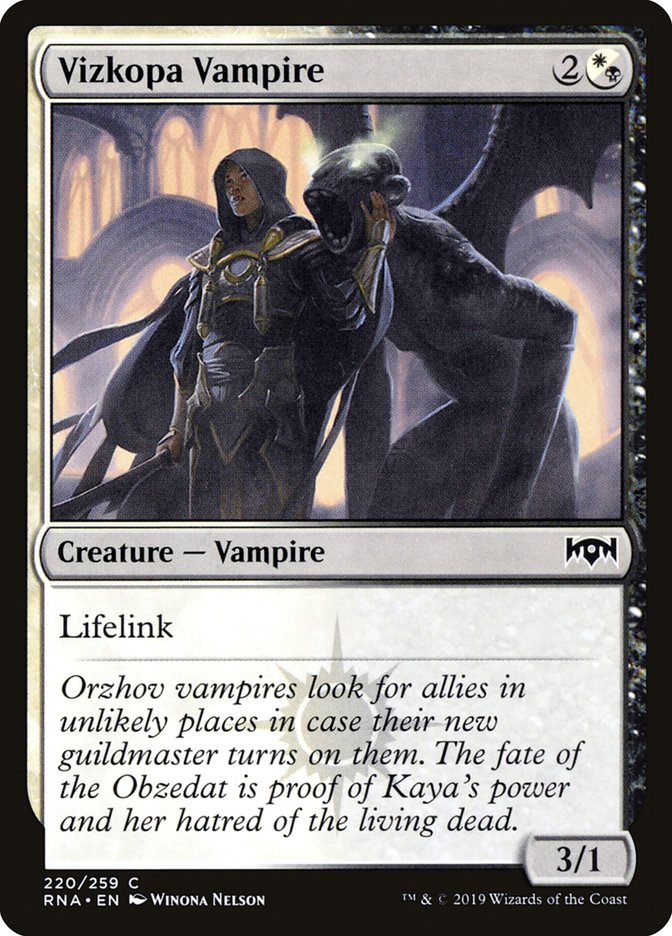Vampire de Vizkopa [Allégeance de Ravnica]