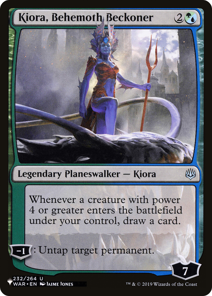 Kiora, évocatrice de béhémoths [The List]