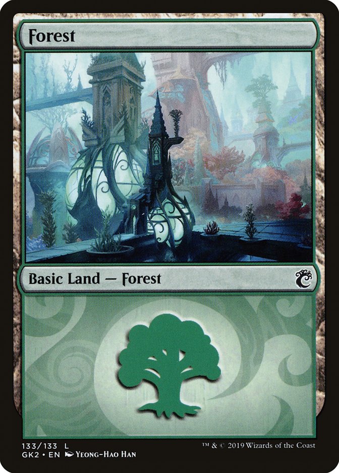 Forêt (133) [Kit de guilde Allégeance de Ravnica]
