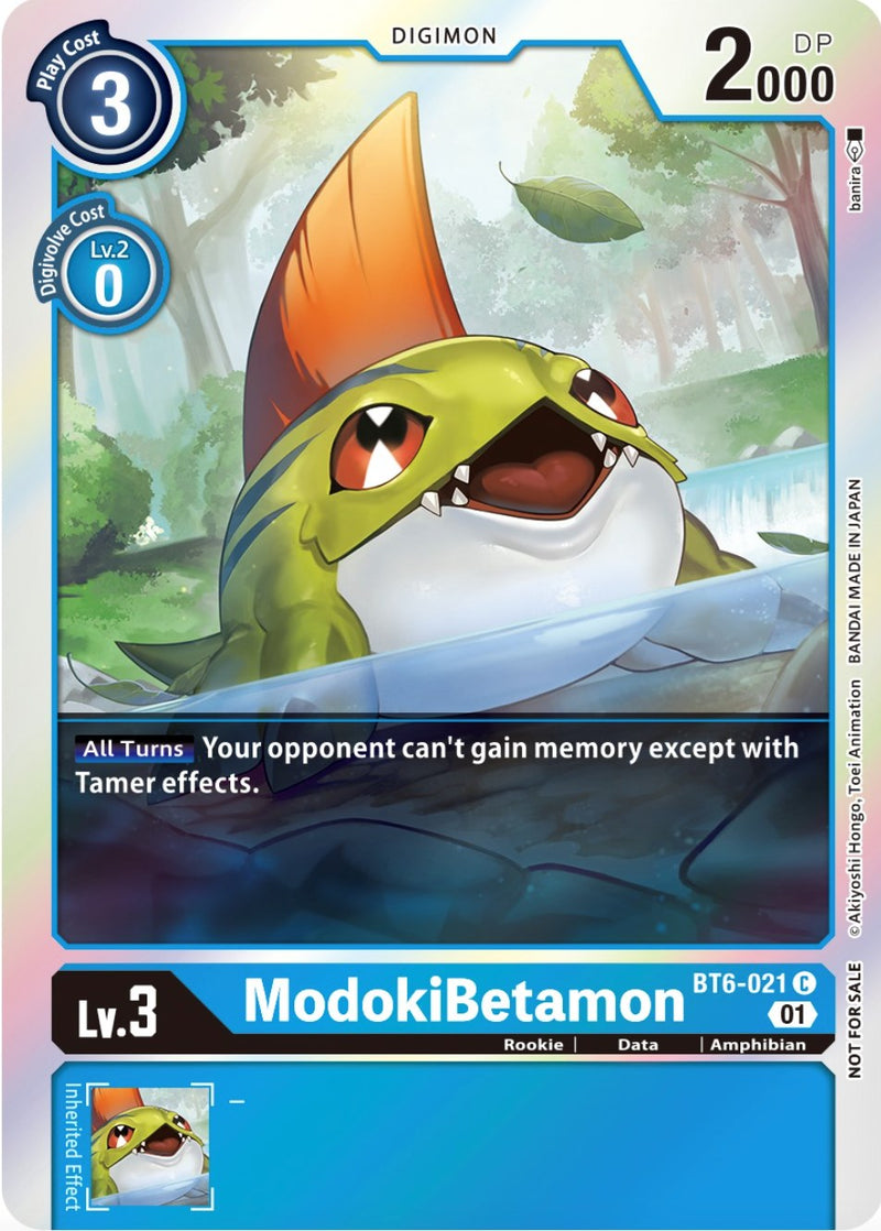 ModokiBetamon [BT6-021] (Paquete de la suerte del mazo Premium) [Promocionales Double Diamond]