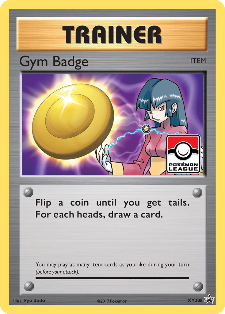 Medalla de Gimnasio (XY208) (Sabrina) [XY: Black Star Promos]