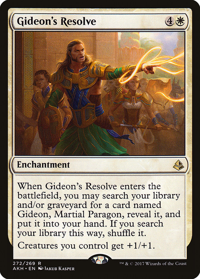 La resolución de Gideon [Amonkhet]