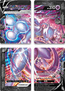 Mewtwo V-Union (Set de 4) [Espada y Escudo: Promos de Estrellas Negras]