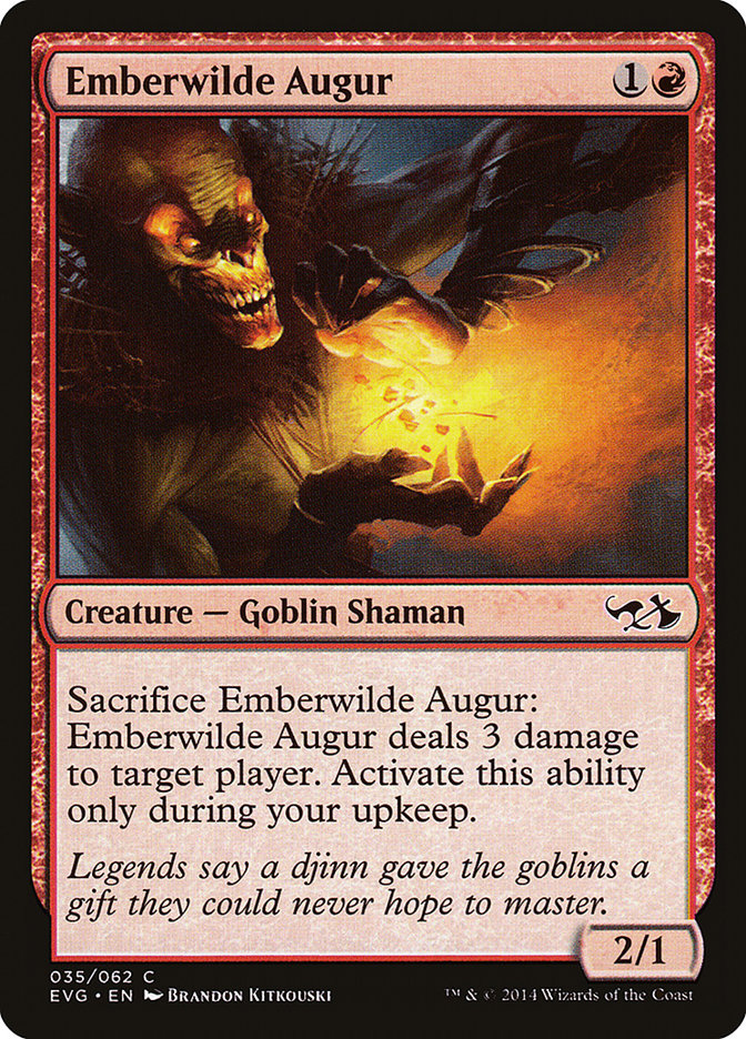 Augure de la brousse (Elfes contre Gobelins) [Decks du duelliste Anthology]