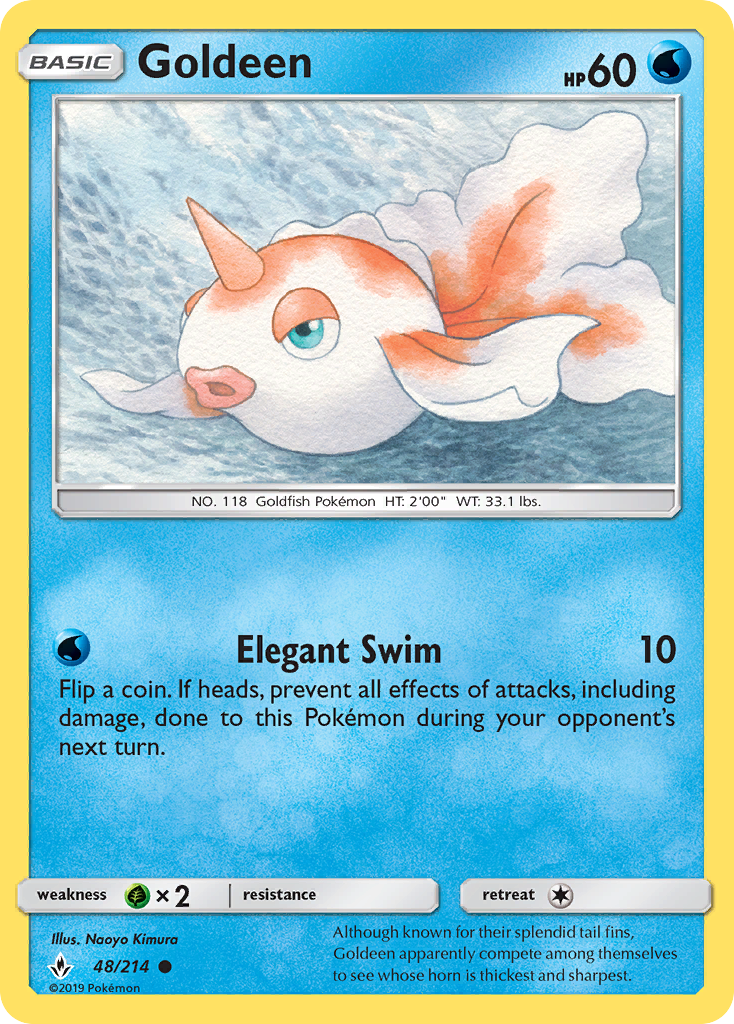 Goldeen (48/214) [Sol y Luna: Lazos Indestructibles]