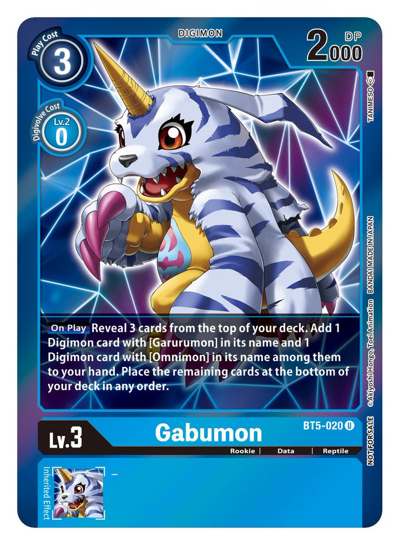 Gabumon [BT5-020] (Paquete de evento 2) [Batalla de Omni]