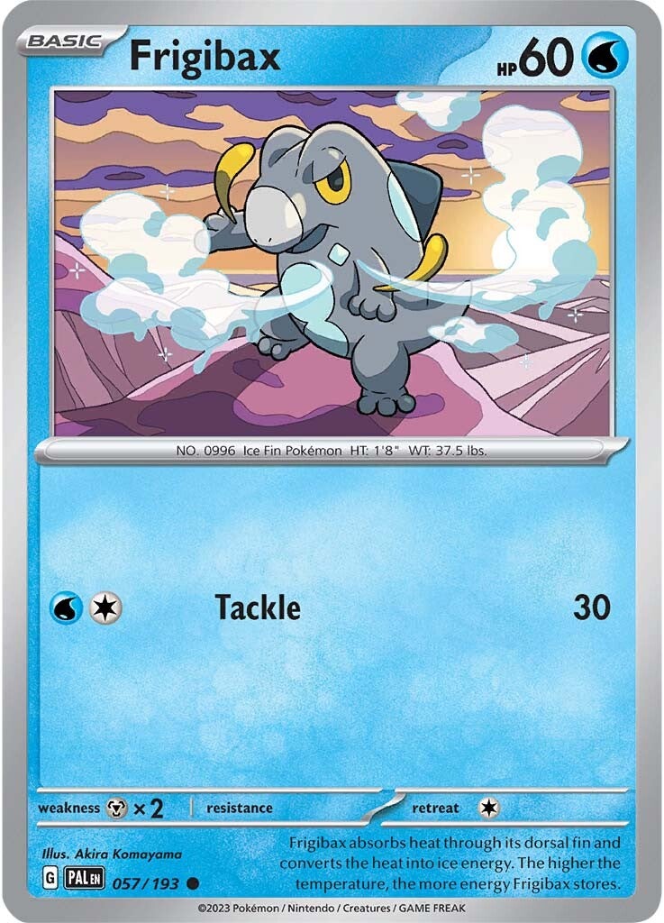 Frigibax (057/193) [Escarlata y Púrpura: Evolución en Paldea]