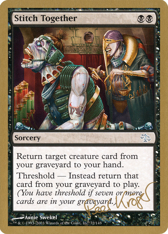 Unir (Peer Kroger) [World Championship Decks 2003]